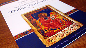 A photo of the 2011 Friends of CSNTM Dallas Fundraiser program